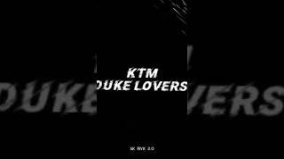 KTM Duke lovers ❤️🔥||KTM bike||KTM rc || ktm bike status #shorts