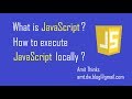 How to run JavaScript program in Notepad