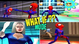 Spider-Man WHAT IF ? Mode | All Easter Eggs (Matrix, Disco Spiderman...) PS1