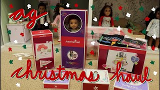 American Girl Christmas Haul! Opening AG Items I Recieved for Christmas 2023 | Kelli Maple