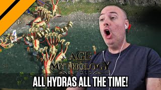 I Only Built Hydras and Had a BLAST | Age of Mythology 1v1s