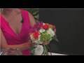 Wedding Floral Arrangements : How to Make a Round Floral Arrangement