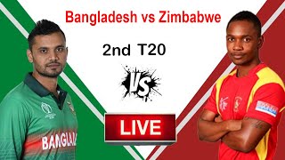 🔴 Gtv Live: Bangladesh vs Zimbabwe, 2nd T20 - Live Ban vs zim live - live gtv - . Rabbitholebd Live