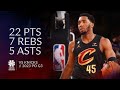 Donovan Mitchell 22 pts 7 rebs 5 asts vs Knicks 2023 PO G3