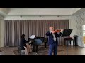 andrei chang 平可夫 violin sonata no. 5 beethoven. piano naoko kato. 小音樂會 為戰爭中無辜犧牲的烏克蘭人民。for 🇺🇦