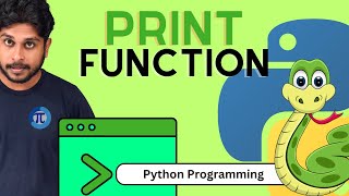 19. Print Function | Python Programming | Sinhala