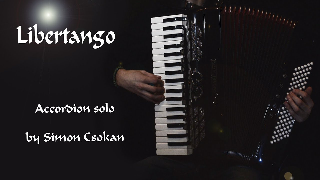 Libertango - Accordion - A. Piazzolla + Sheet Music - YouTube