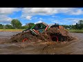 rc monster truck vs. mud losi lmt with jconcepts fling king tires