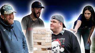 Dave Portnoy, Frank The Tank QUADRUPLE header in Jenga featuring TROOPZ - Stool Streams XXXI