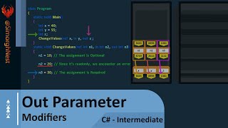 C# Tutorial - Intermediate - 026 - Out Parameter