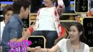 XXX830 Sungmin flirting and Kyu is jealous?