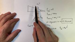 Acceleration of a block up and down an incline with friction.  Physics