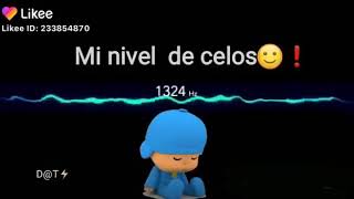 Mi nivel de celos