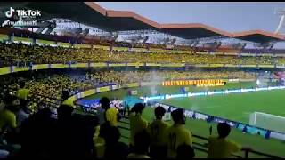 Fans reaction on Kerala blasters FC on first game at kaloor  international stadium