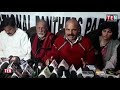 balwant singh mankotia addressing a press conference at press club jammu