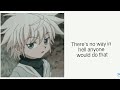 killua as your tsundere little brother | killua x listener | killua asmr