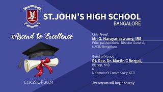 St.John's High School | Thanksgiving service \u0026 Graduation class of 2024 | Live stream