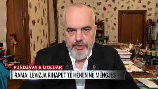 Fundjavë e izoluar, Rama: Lëvizja rihapet të hënën në mëngjes