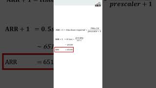 Blink LED using STM32 Basic Timer #shorts