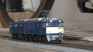 【HO scale】 Test running of EF64 electric locomotive (TOMIX)