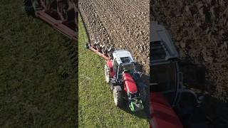 Essai du Massey Ferguson 6S.155 😎 #farming #agriculture #tracteur #masseyferguson #drone