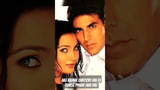 Aaj Kehna Zaroori Hai | Andaaz Movie | Akshay Kumar | Lara Dutta | Udit Narayan | Alka Yagnik