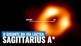 Sagittarius A*: O buraco negro supermassivo da nossa Via Láctea