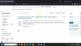 Finding Permalinks in EBSCO Databases