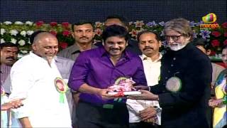 King Nagarjuna receive Nandi Award | Nandi Awards Function | Telugu Filmnagar