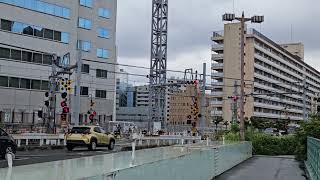 開かずの踏切！＠京急線北品川駅〜品川駅