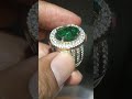 Batu cincin 4.86ct tsavorite garnet vivid green tanzania - harga Rp. 18jt