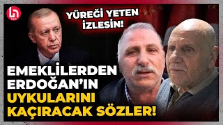 Bu sözlere yürek dayanmaz! Emekliler öyle şeyler söyledi ki... \