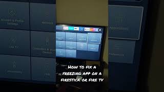How to fix a freezing app on a FireTV or Firestick!