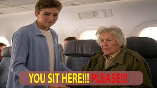 Barron Trump Gives Up First-Class Seat for Veteran—What Happened Next Will Shock You!