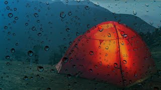 Rain On Tent Sound - BLACK SCREEN - Sleep, Study, Meditation, relaxation - 10 HOUR