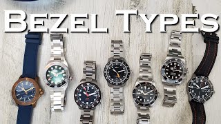 Different Types of Rotating Bezels #rolex #tudor #sinn #damasko #seiko #halios #christopher ward