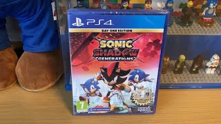 Sonic X Shadow Generations (PS4) Unboxing