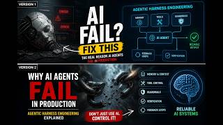 Why AI Agents Fail in Production | Agentic Harness Engineering Explained