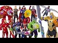 Marvel Avengers Infinity War Infinity Stone Hulk, Spider Man! Defeat Thanos, dinosaur! #DuDuPopTOY