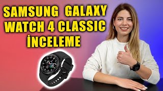 SAMSUNG'UN EN SON ÇIKAN AKILLI SAATİ - Samsung Galaxy Watch 4 Akıllı Saat Classic