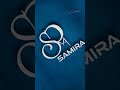 samira name creating to brand logo name😱 making a brand logo viral trending shorts @calligraphy