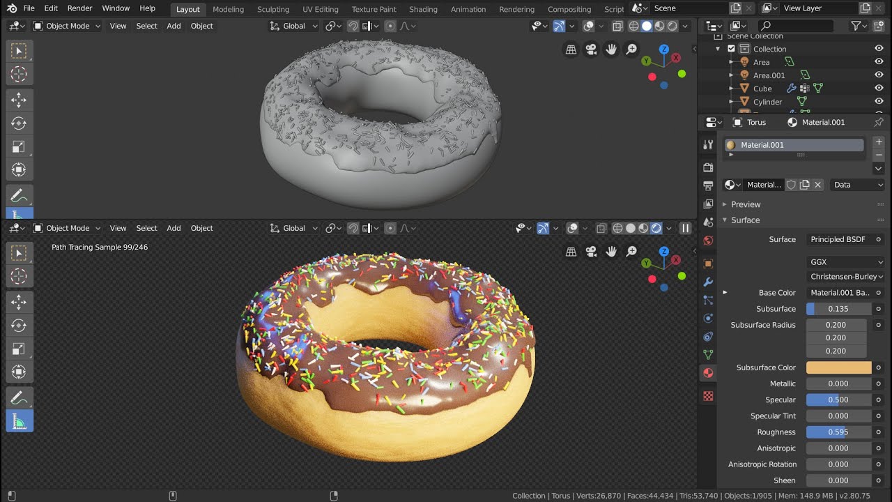 Blender Donut Tutorial Level 2 At Sandra Mcgregor Blog