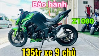 (Đả Bán) z1000 2012 up 2024 cục đẹp. Bảo hành. Giá rẽ 135tr bso hs 0777.7777.31