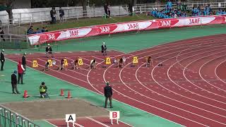 40th Kitakyusyu Relay Carnival Men's100m heat4 Taichi HOSHI10.82(-1.1)