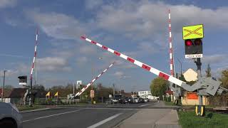 Železničné priecestie Jablonica obec (SK) - 6.11.2022 / Železniční přejezd / Railroad crossing