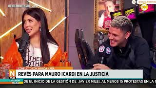 Revés judicial para Mauro Icardi por su conflicto con Wanda Nara │N8:00│ 13-01-25