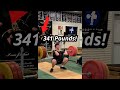 15 Year Old Kid SMASHES 341 Pound Clean and Jerk #shorts