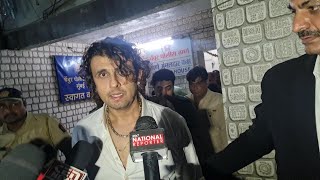 Sonu Nigam First Interview After Att@cked By Uddhav Thackeray MLA Prakash Phaterpekar Son Swapnil