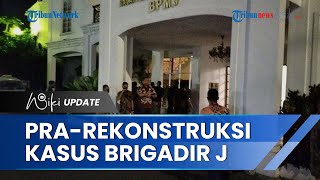 Polisi Bungkam Soal Pra rekonstruksi Kasus Kematian Brigadir J, Ada Adegan Baku Tembak