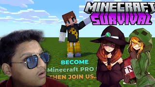 🔴Minecraft Java and pe multiplayer Survival series || Live Minecraft😱🔥(ANYONE CAN JOIN)